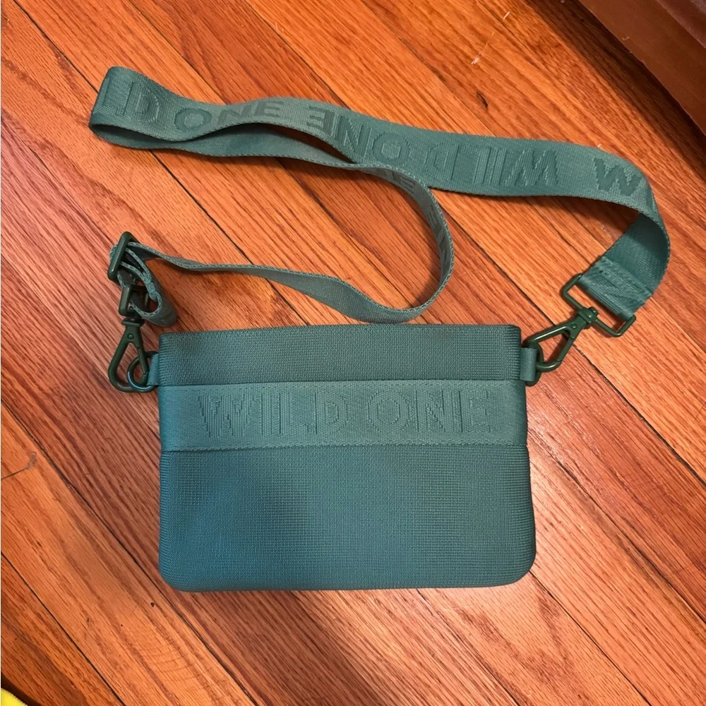 Wild One Treat Pouch — Spruce Green